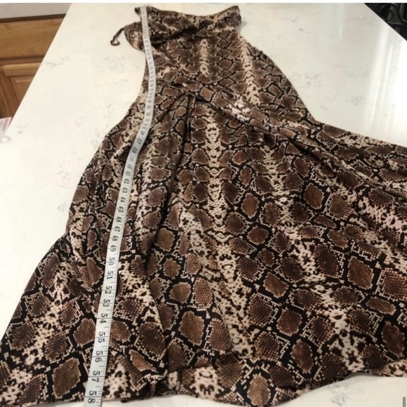 BCBGMAXAZRIA animal print maxi dress TART COMBO - Picture 14 of 16